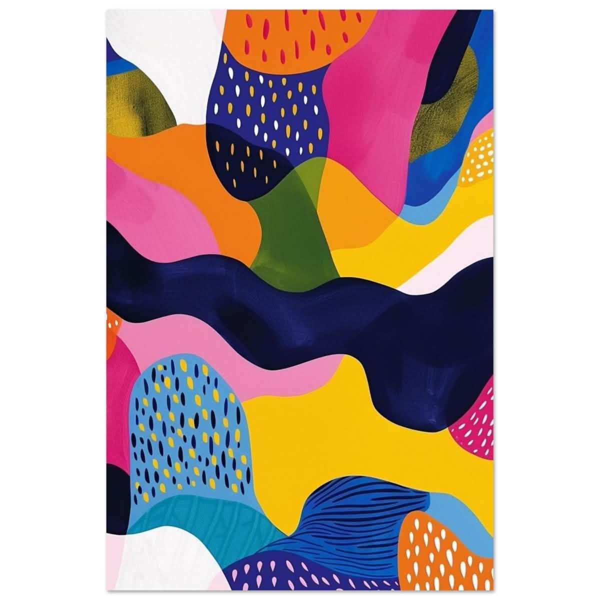 Da Vinci Abstract Wall art - Aluminum Print - 40x60 cm / 16x24″ -