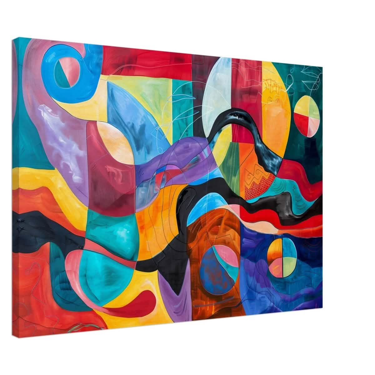 Da Vinci Abstract Wall Art - Canvas - 70x100 cm / 28x40″ - Thick