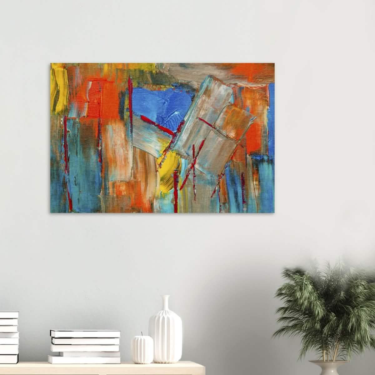 Da Vinci Abstract Wall art - Wood Prints - 60x90 cm / 24x36″ - 10 mm