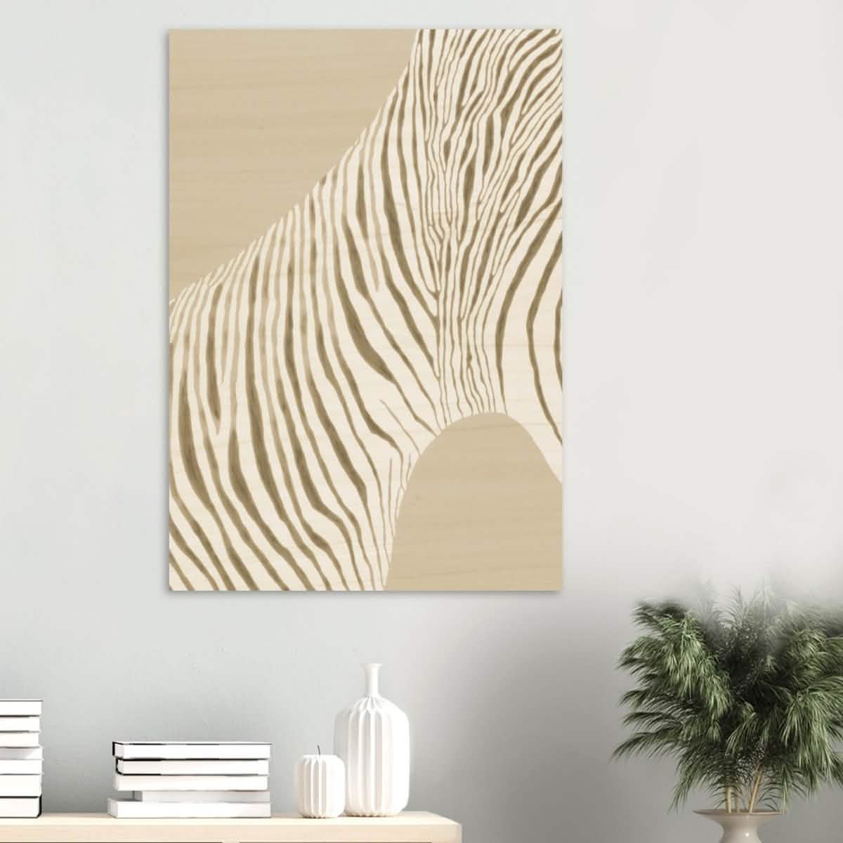 Da Vinci Abstract Wall art - Wood Prints - 70x100 cm / 28x40″ - 10 mm