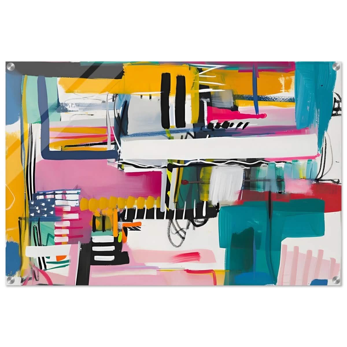 Da Vinci Abstract Wall Art - Acrylic Print - 60x90 cm / 24x36″ -