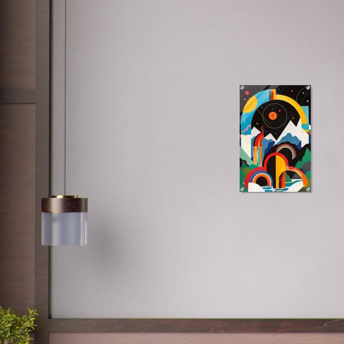 Da Vinci Abstract Wall Art - Acrylic Print - 40x60 cm / 16x24″ -