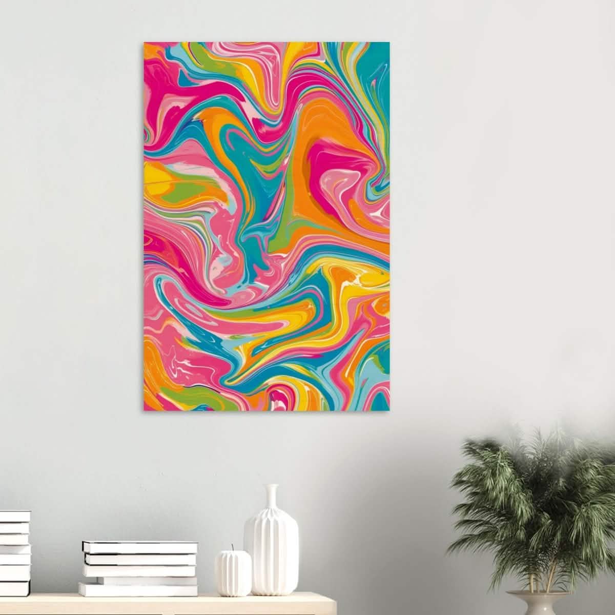 Da Vinci Abstract Wall art - Wood Prints - 60x90 cm / 24x36″ - 20 mm