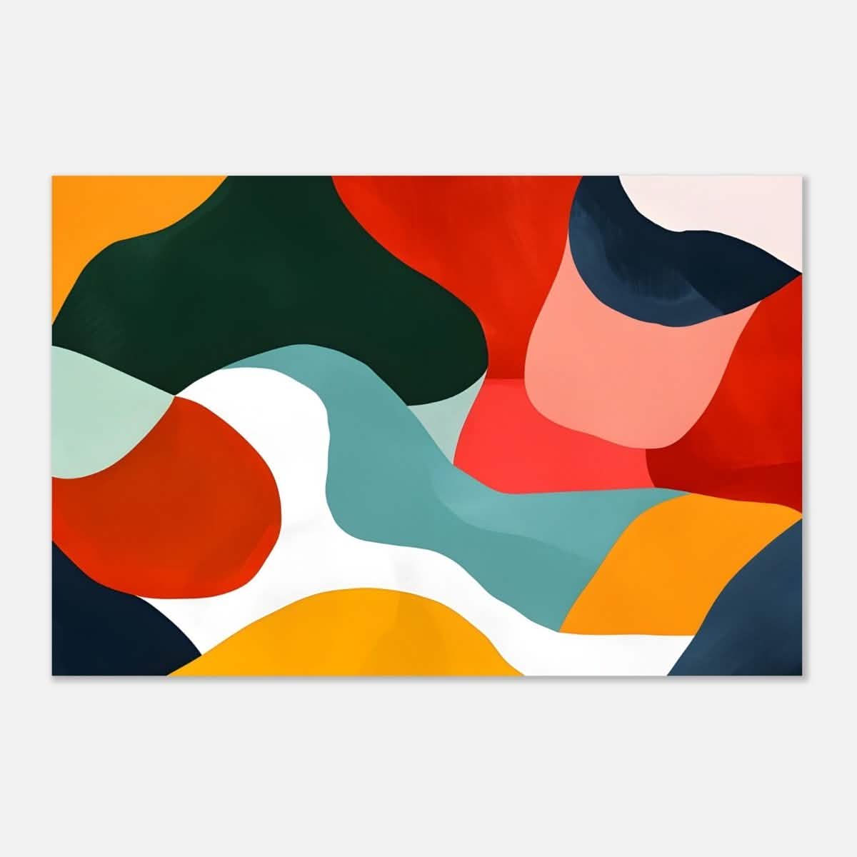 Da Vinci Abstract Wall Art - Aluminum Print - 30x45 cm / 12x18″ -