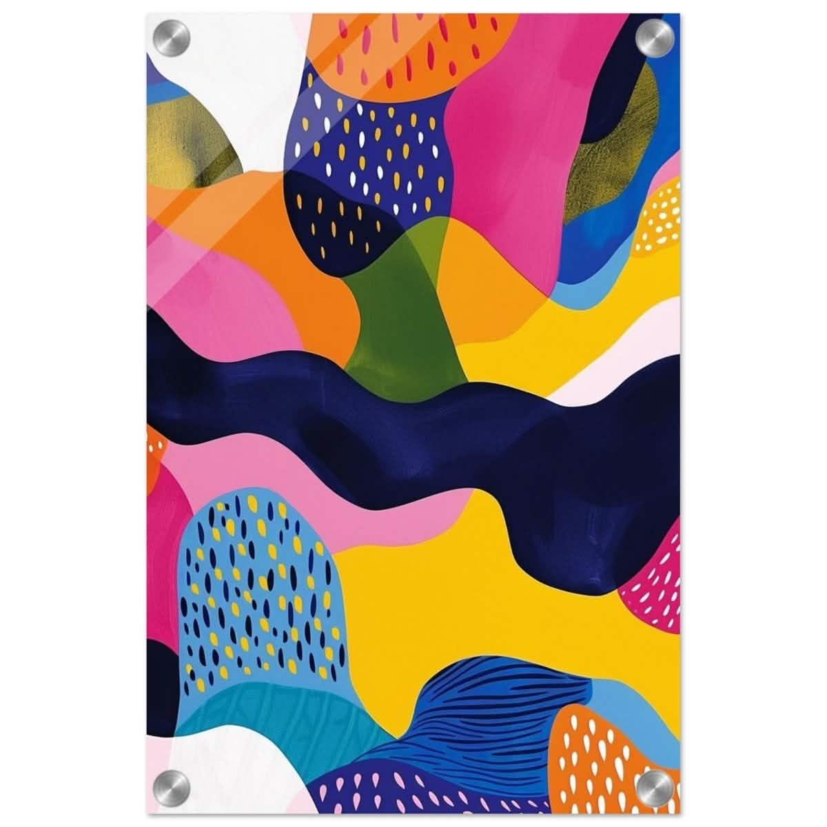 Da Vinci Abstract Wall art - Acrylic Print - 30x45 cm / 12x18″ -