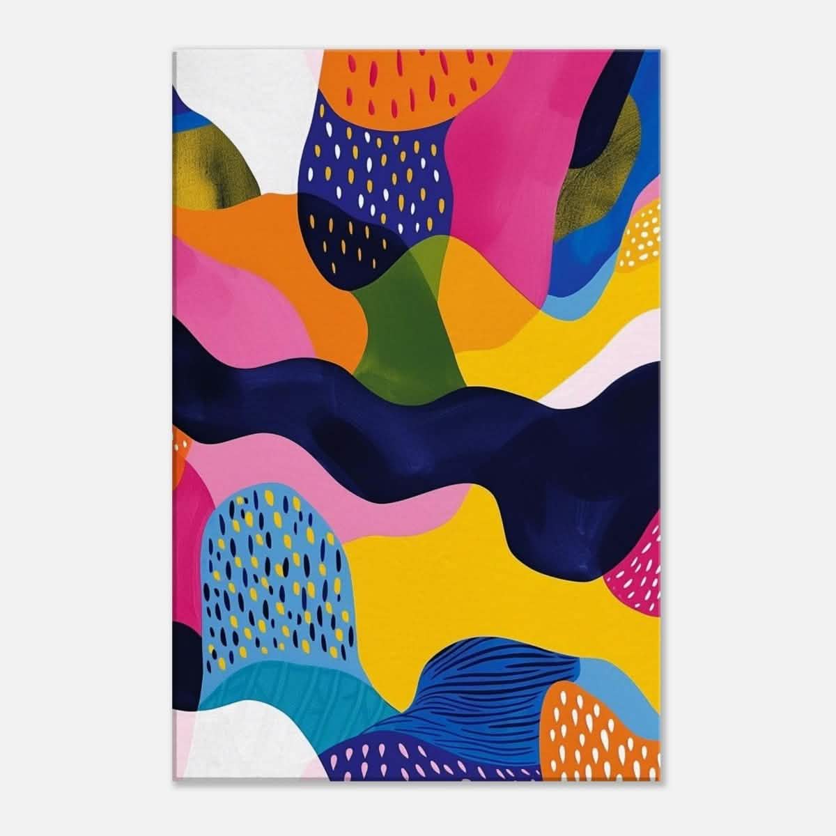 Da Vinci Abstract Wall art - Canvas - 40x60 cm / 16x24″ - Slim