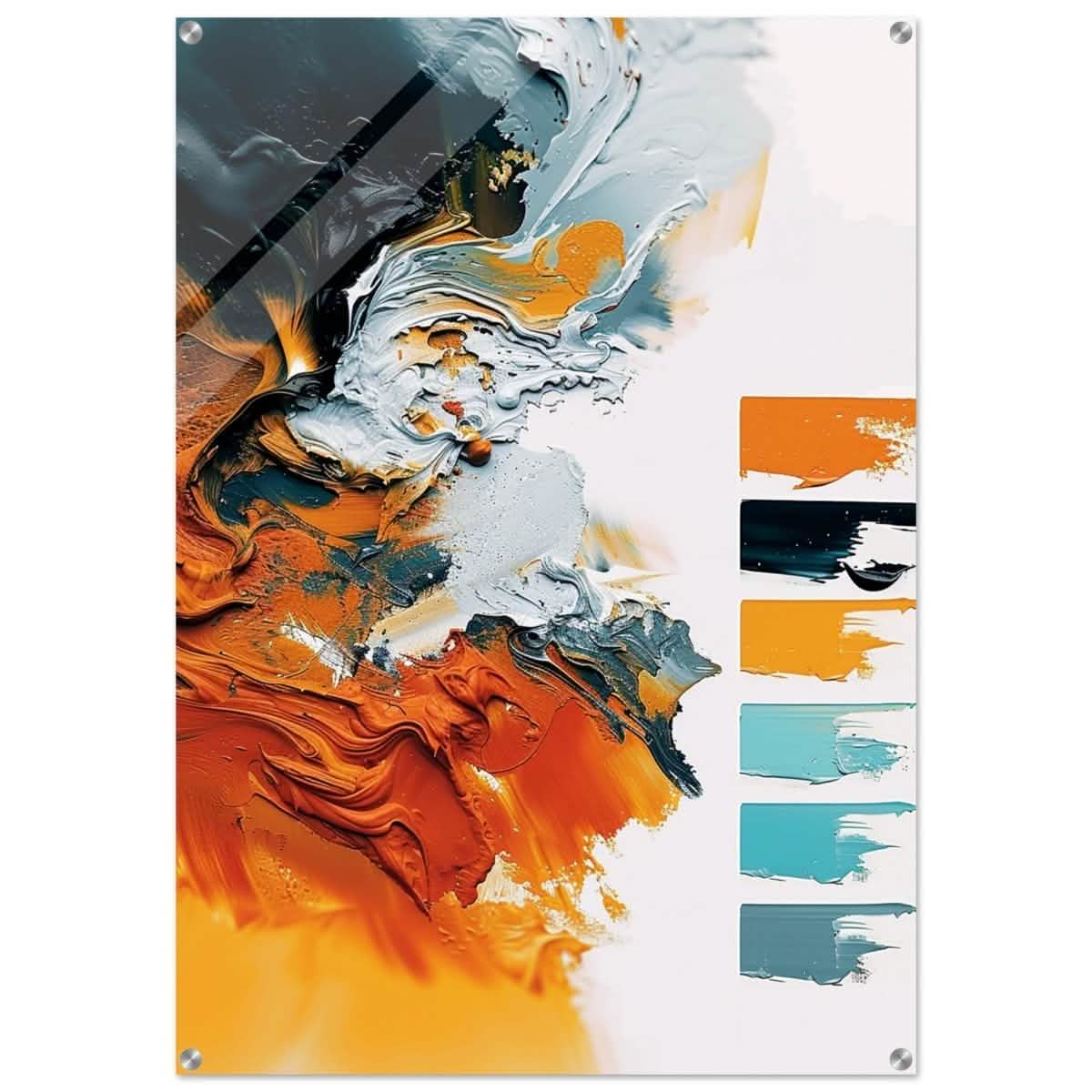 Da Vinci Abstract Wall art - Wood Prints - 60x90 cm / 24x36″ - 20 mm