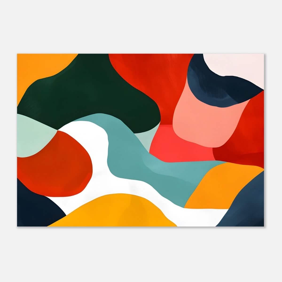 Da Vinci Abstract Wall Art - Aluminum Print - 70x100 cm / 28x40″ -