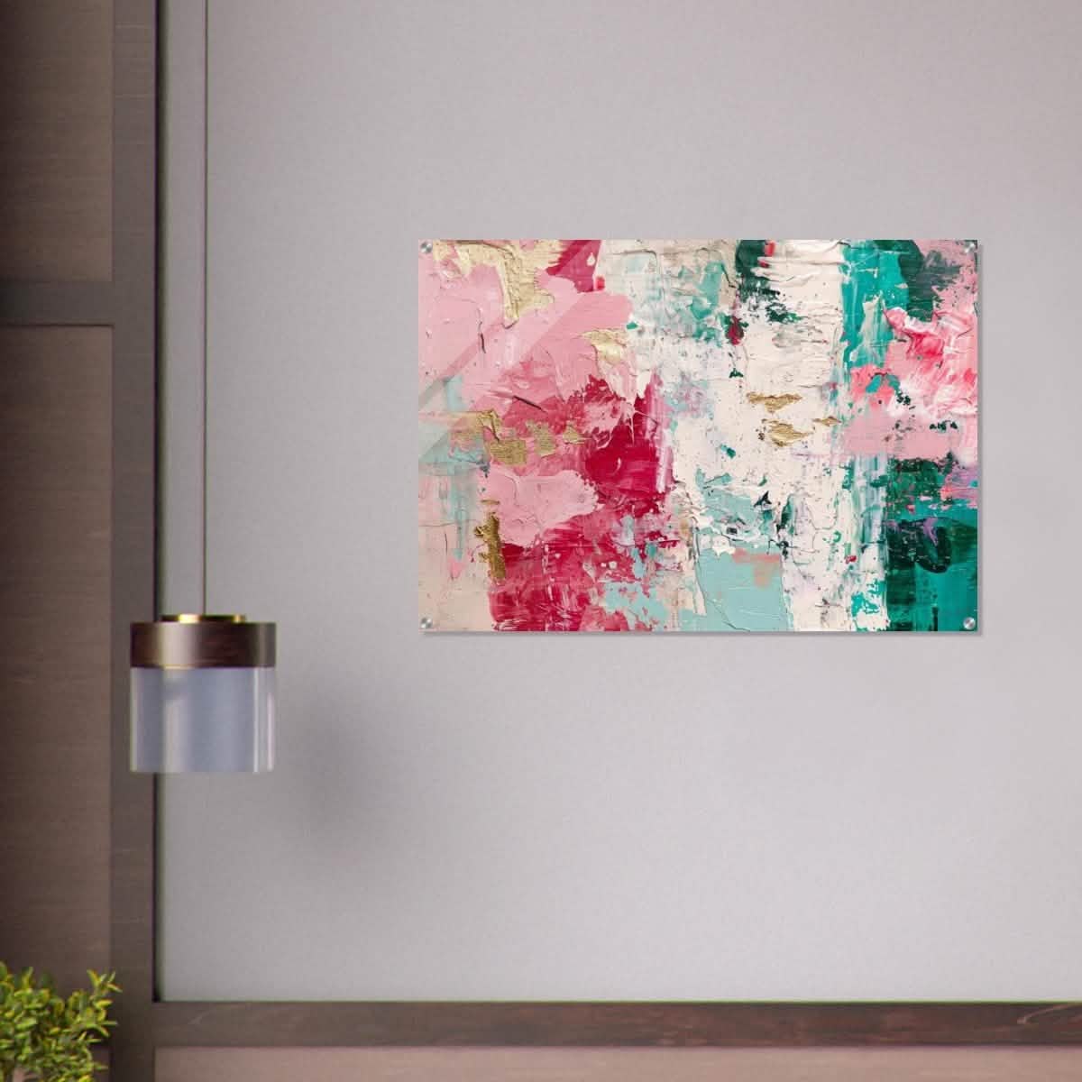 Da Vinci Abstract Wall Art - Acrylic Print - 70x100 cm / 28x40″ -