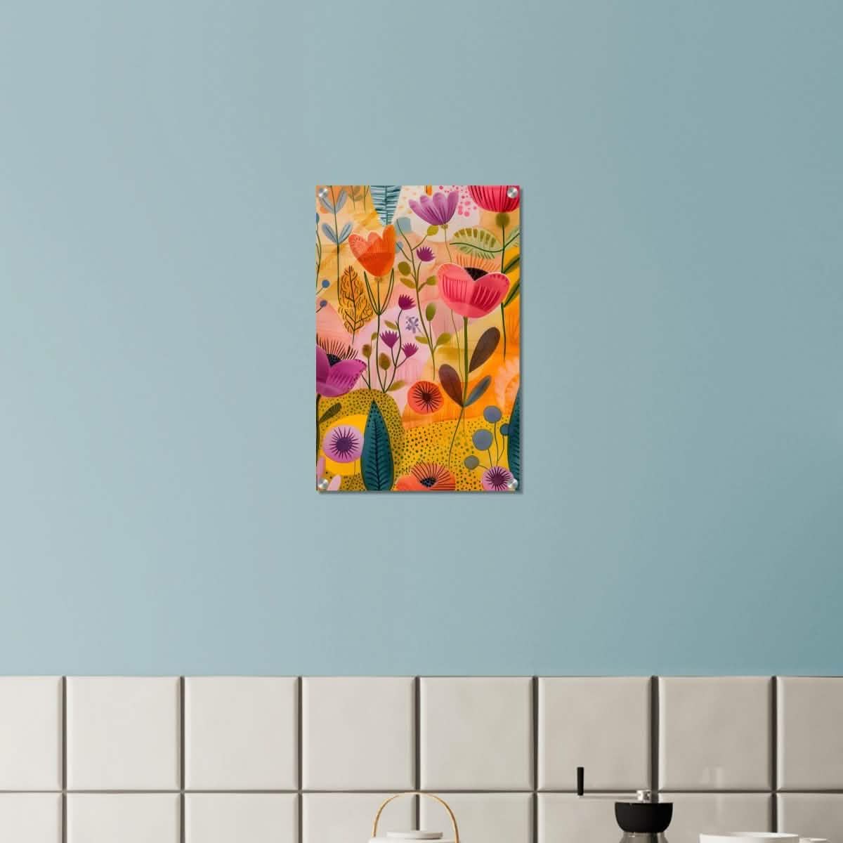 Da Vinci Abstract Wall Art - Acrylic Print - 40x60 cm / 16x24″ -