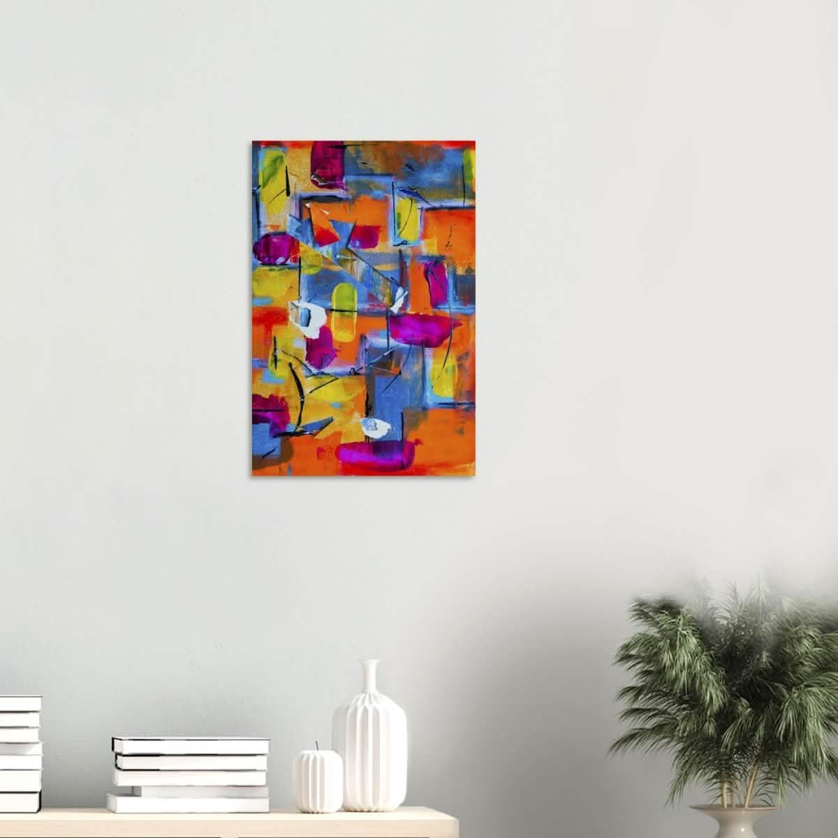 Da Vinci Abstract Wall Art - Wood Prints - 40x60 cm / 16x24″ - 10 mm