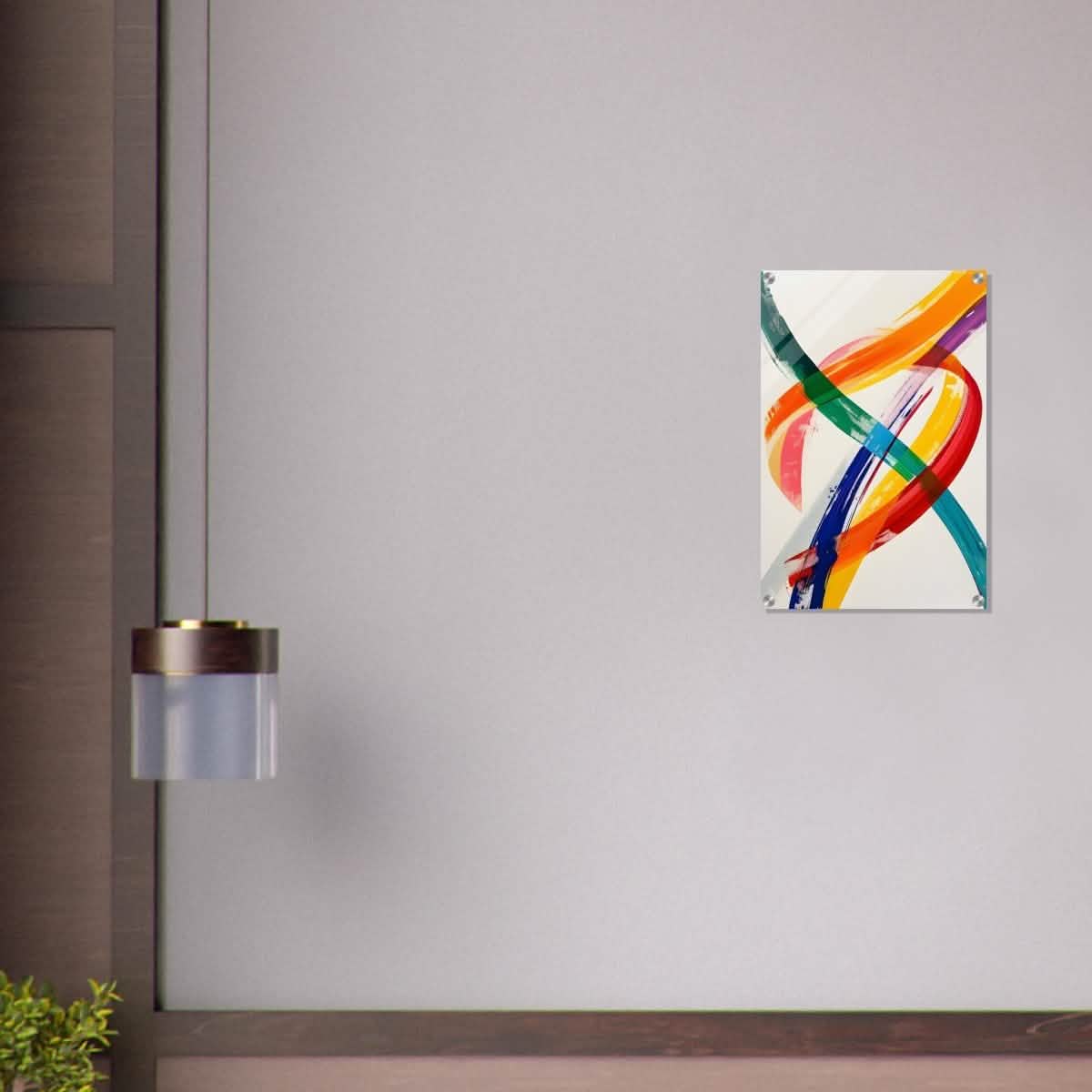 Da Vinci Abstract Wall art - Acrylic Print - 40x60 cm / 16x24″ -