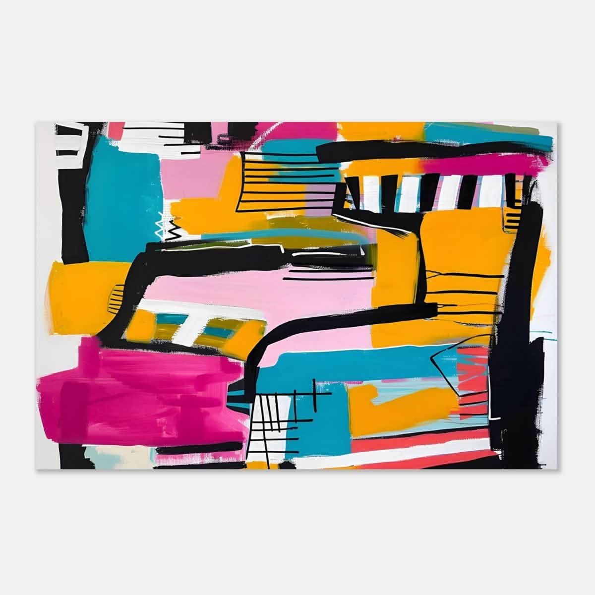 Da Vinci Abstract Wall Art - Aluminum Print - 60x90 cm / 24x36″ -