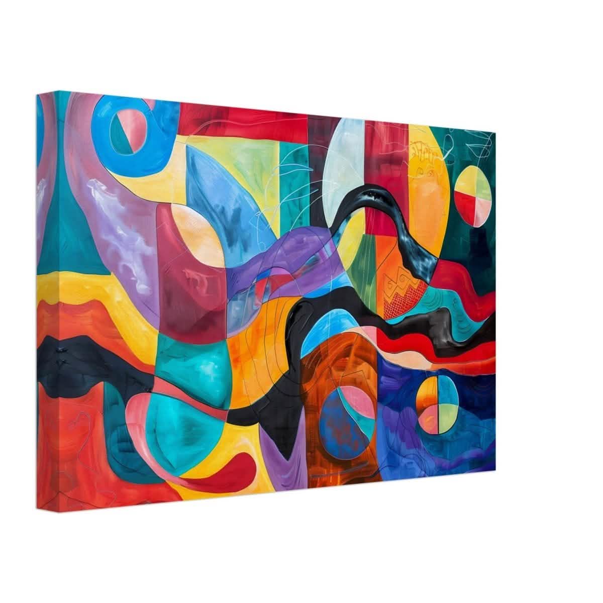 Da Vinci Abstract Wall Art - Canvas - 30x45 cm / 12x18″ - Thick