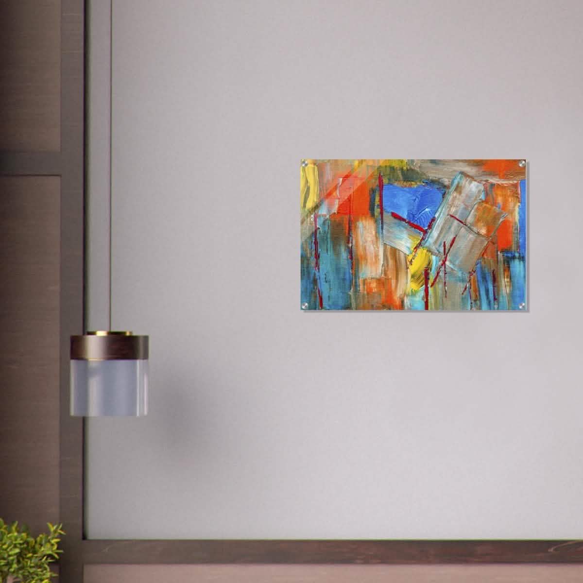 Da Vinci Abstract Wall art - Acrylic Print - 50x75 cm / 20x30″ -