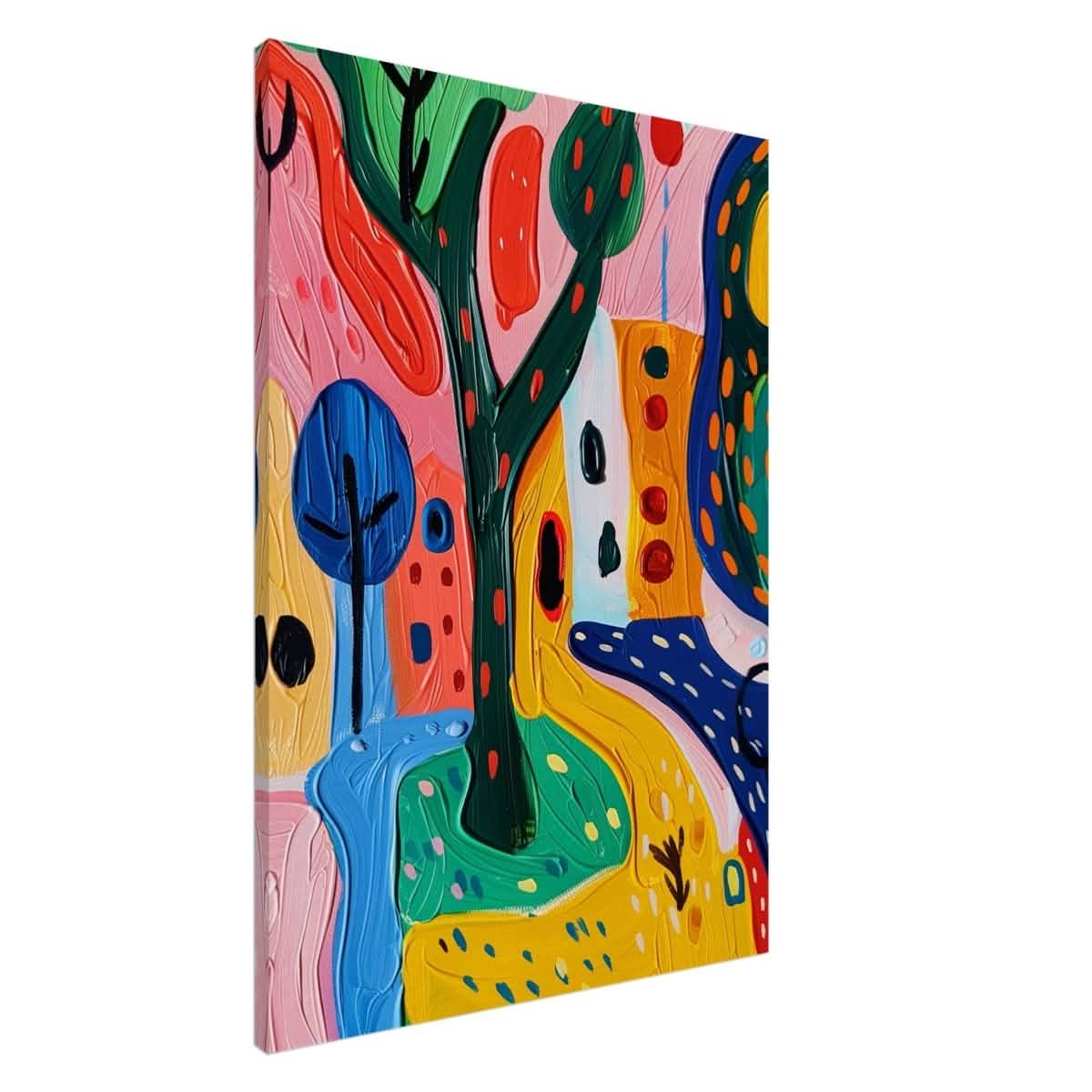 Da Vinci Abstract Wall art - Canvas - 70x100 cm / 28x40″ - Slim