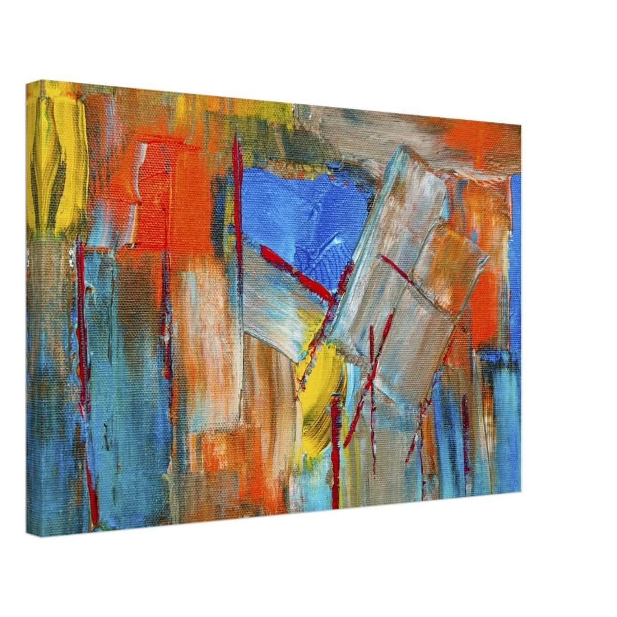Da Vinci Abstract Wall art - Canvas - 40x60 cm / 16x24″ - Slim