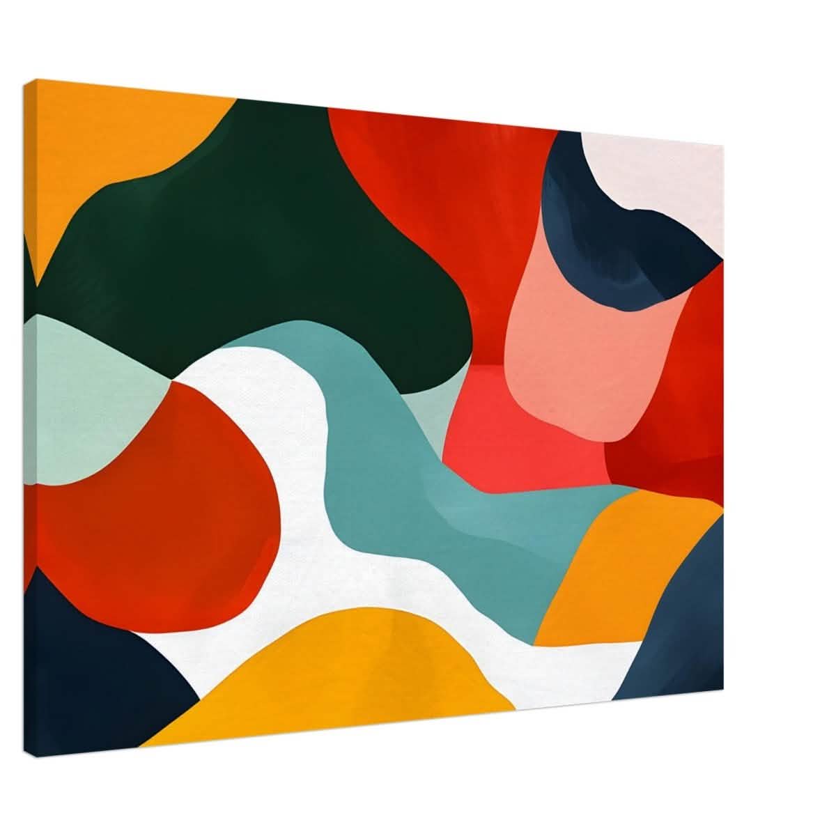 Da Vinci Abstract Wall Art - Canvas - 70x100 cm / 28x40″ - Slim