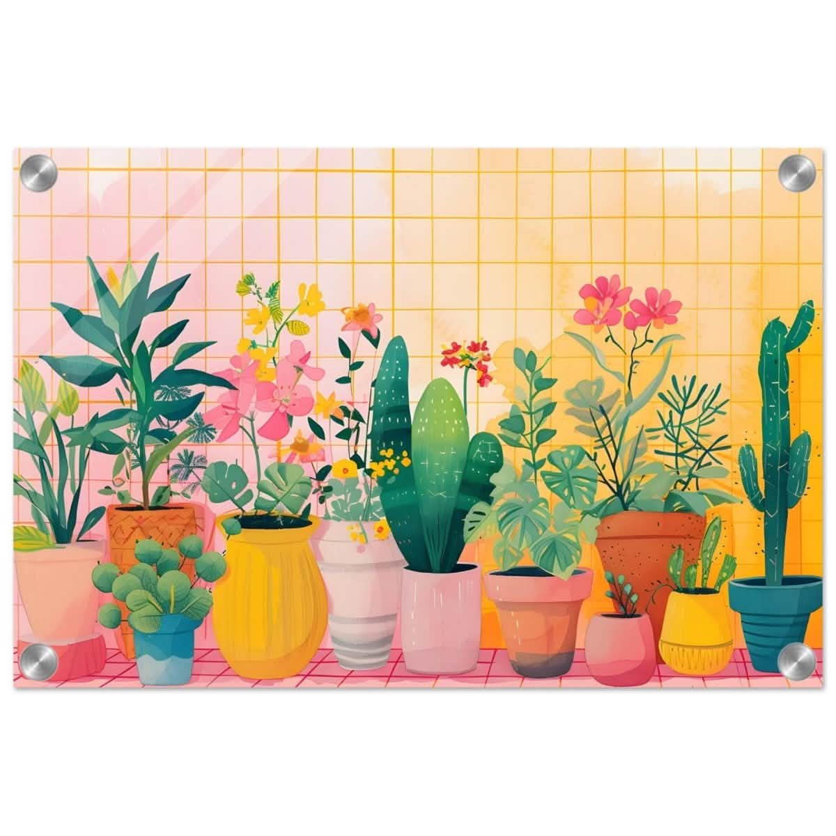 Da Vinci Abstract Wall Art - Acrylic Print - 30x45 cm / 12x18″ -