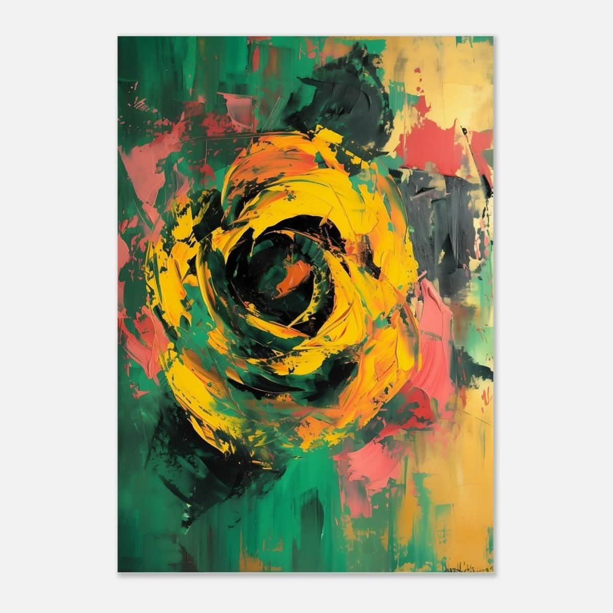 Da Vinci Abstract Wall Art - Aluminum Print - 70x100 cm / 28x40″ -