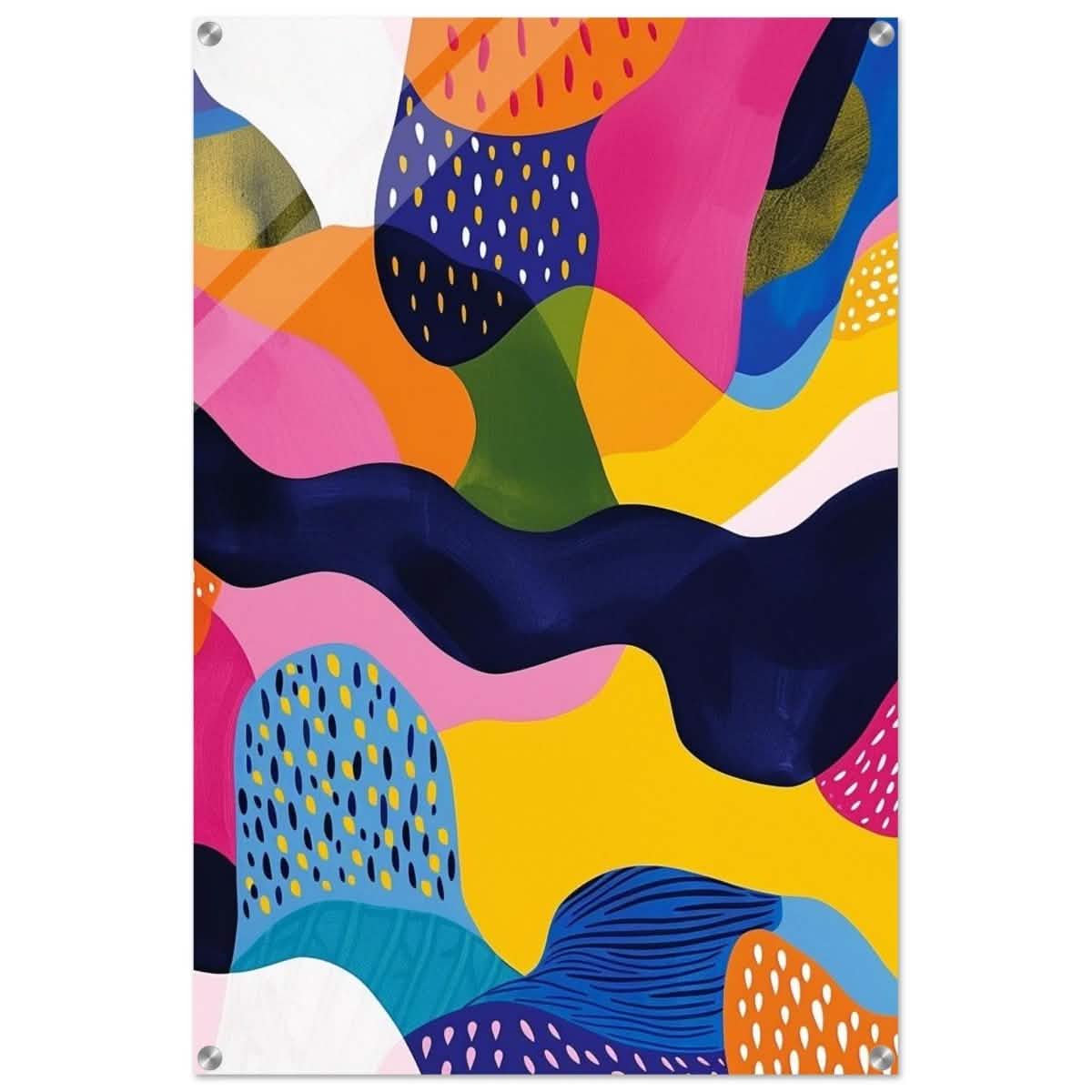 Da Vinci Abstract Wall art - Acrylic Print - 60x90 cm / 24x36″ -