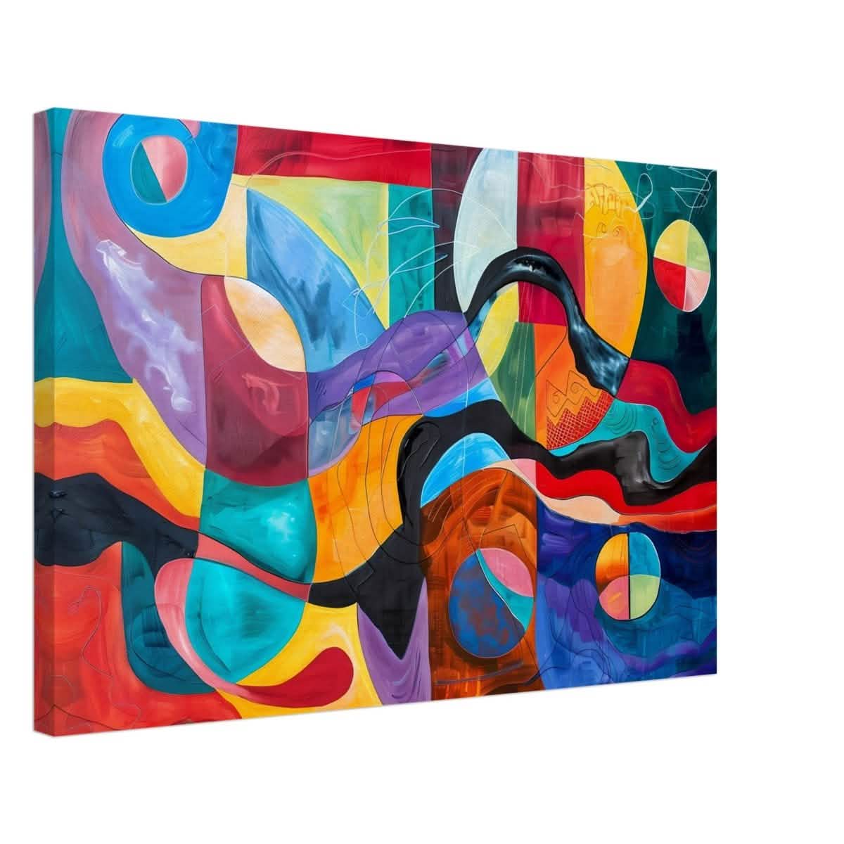 Da Vinci Abstract Wall Art - Canvas - 50x75 cm / 20x30″ - Thick