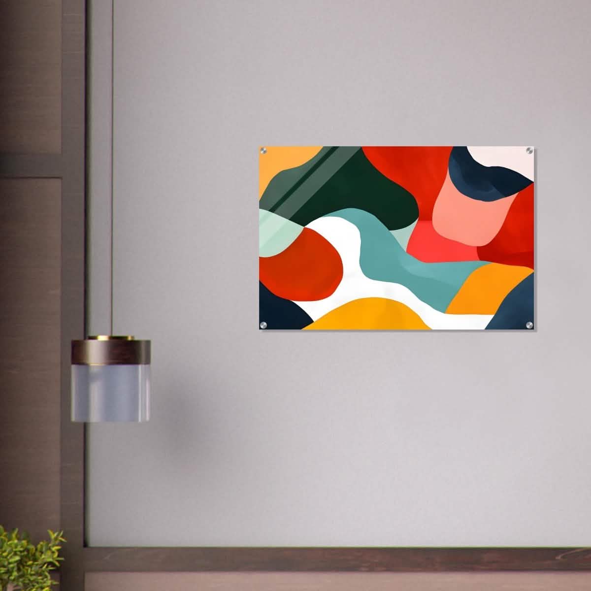 Da Vinci Abstract Wall Art - Acrylic Print - 60x90 cm / 24x36″ -