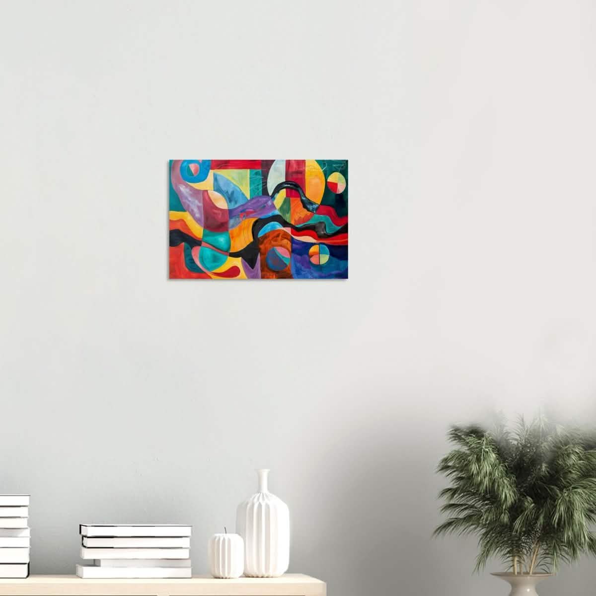 Da Vinci Abstract Wall Art - Wood Prints - 30x45 cm / 12x18″ - 20 mm