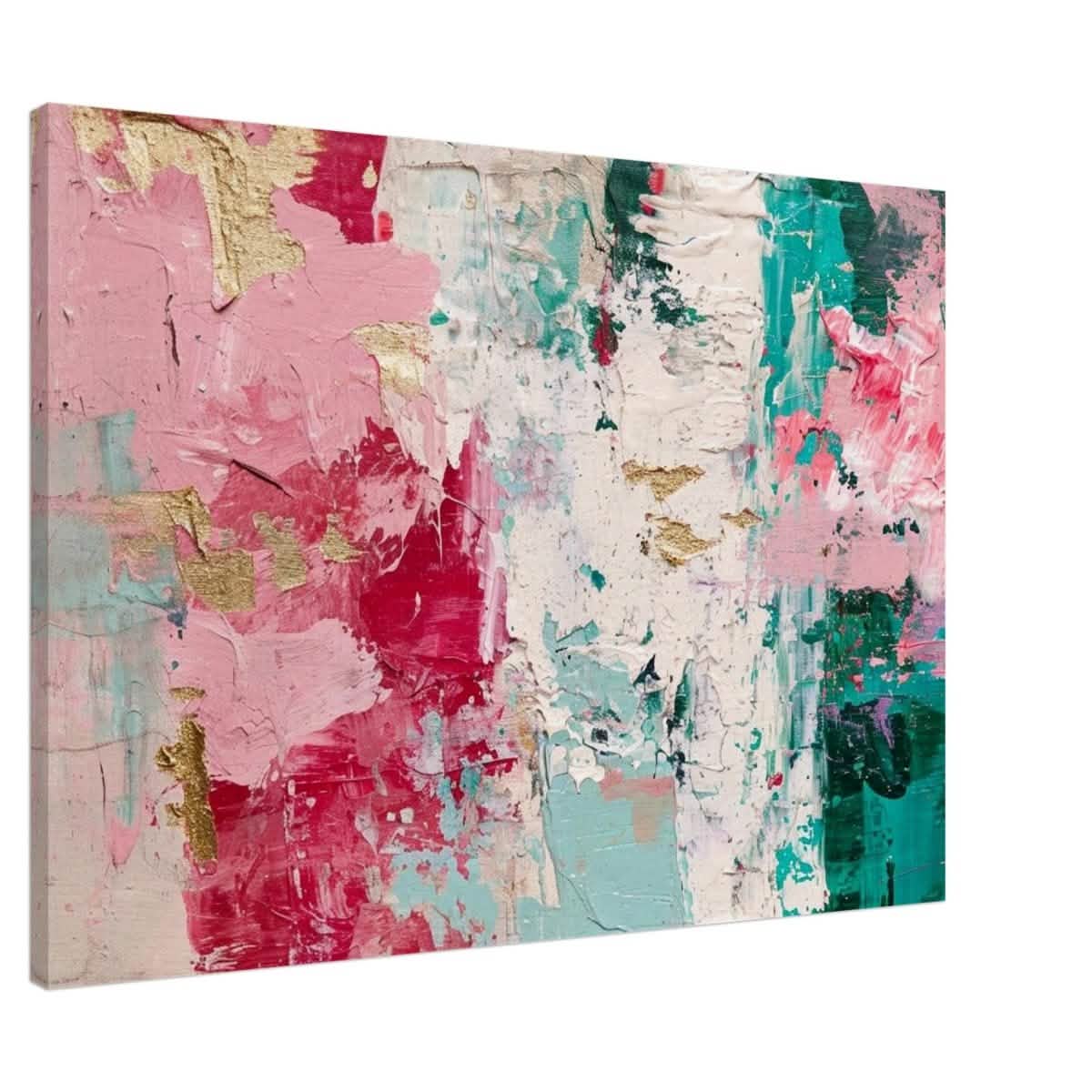 Da Vinci Abstract Wall Art - Canvas - 70x100 cm / 28x40″ - Slim