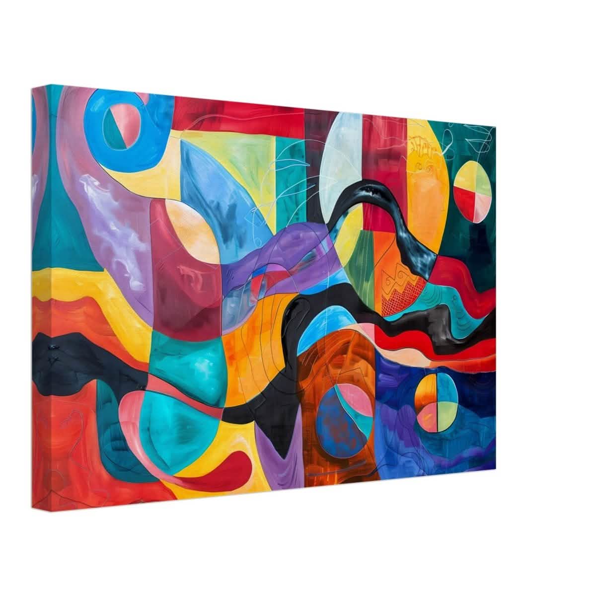 Da Vinci Abstract Wall Art - Canvas - 30x45 cm / 12x18″ - Slim