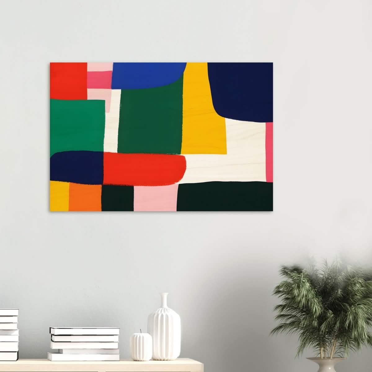 Da Vinci Abstract Wall Art - Wood Prints - 60x90 cm / 24x36″ - 20 mm