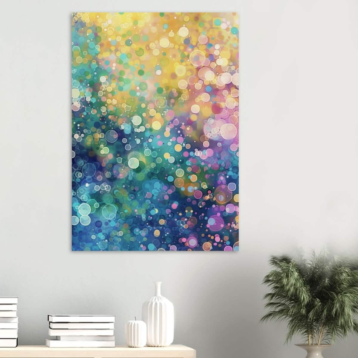 Da Vinci Abstract Wall art - Wood Prints - 70x100 cm / 28x40″ - 20 mm