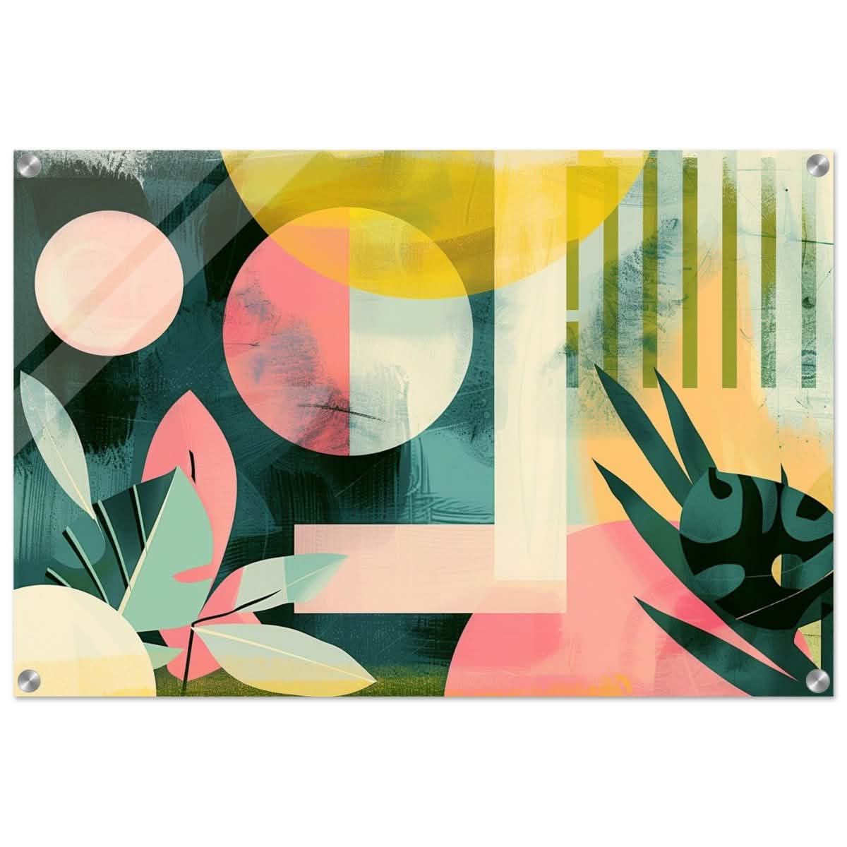 Da Vinci Abstract Wall Art - Acrylic Print - 50x75 cm / 20x30″ -