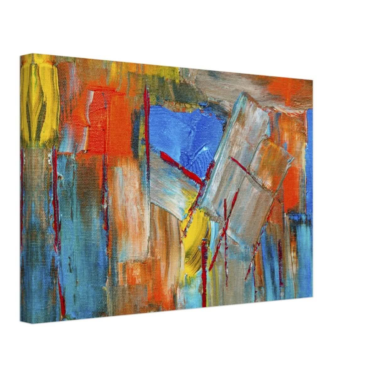 Da Vinci Abstract Wall art - Canvas - 30x45 cm / 12x18″ - Slim