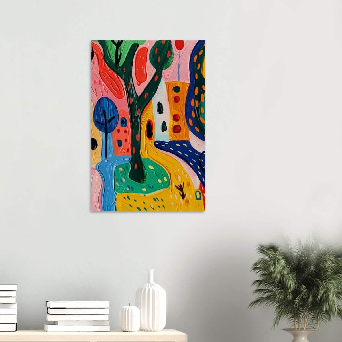 Da Vinci Abstract Wall art - Wood Prints - 50x75 cm / 20x30″ - 10 mm