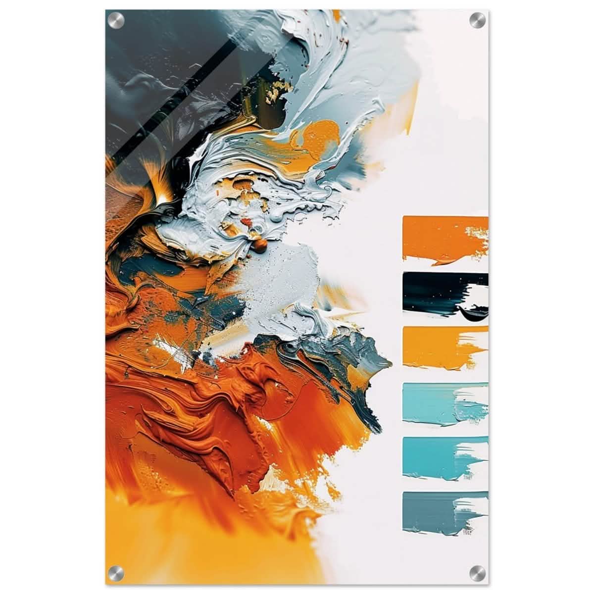 Da Vinci Abstract Wall art - Wood Prints - 60x90 cm / 24x36″ - 20 mm