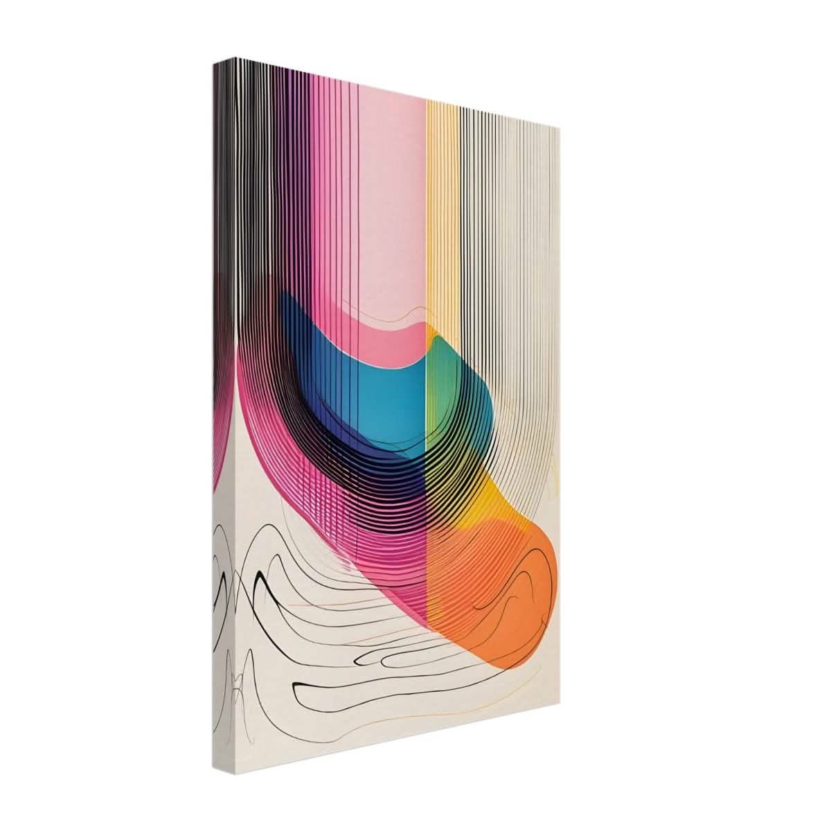 Da Vinci Abstract Wall art - Canvas - 30x45 cm / 12x18″ - Slim