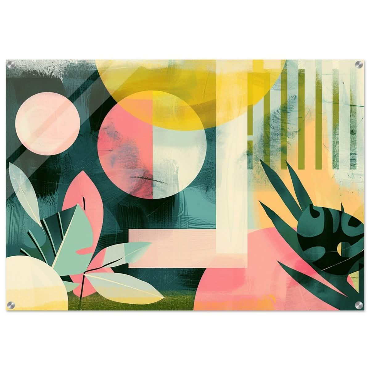 Da Vinci Abstract Wall Art - Acrylic Print - 70x100 cm / 28x40″ -