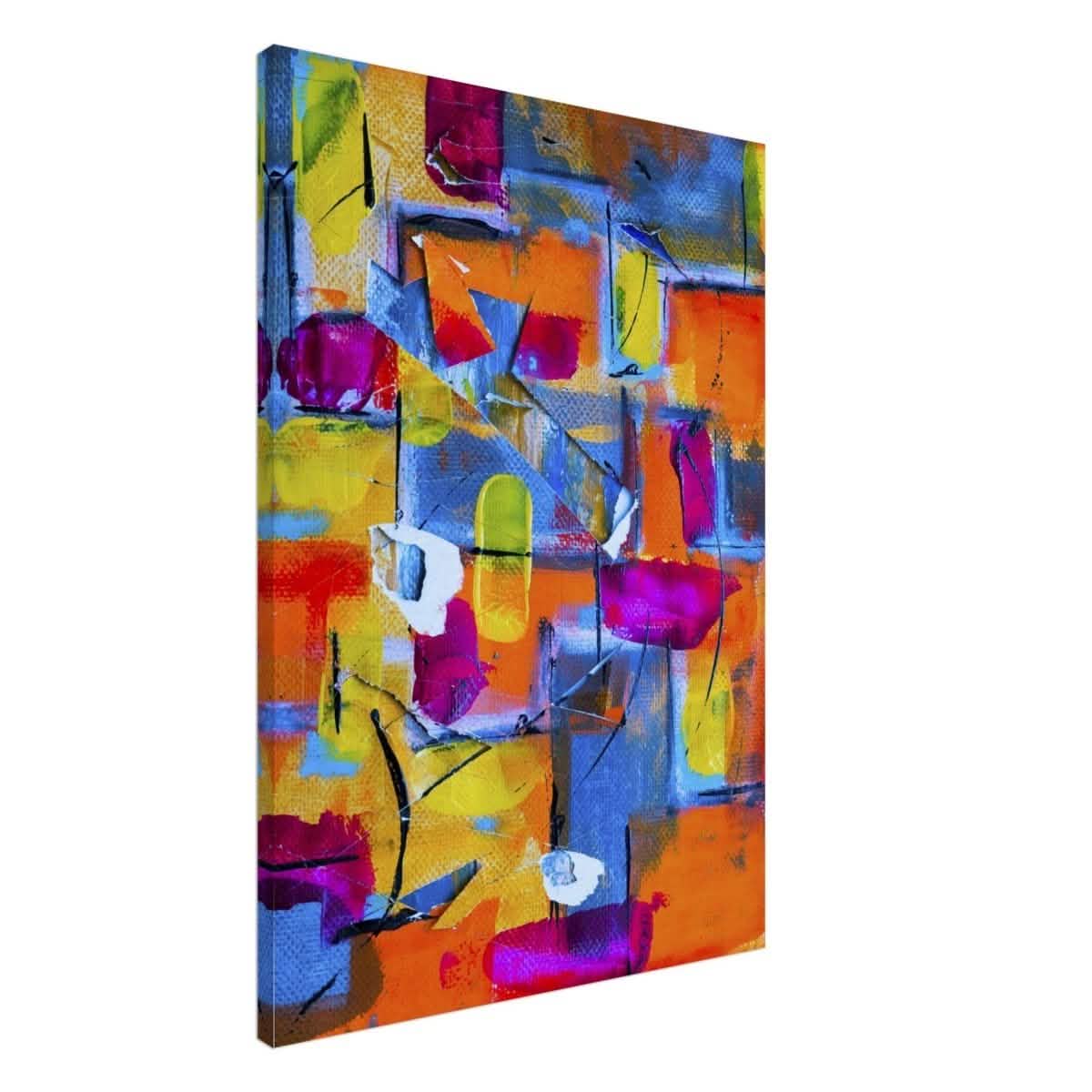 Da Vinci Abstract Wall Art - Canvas - 70x100 cm / 28x40″ - Thick