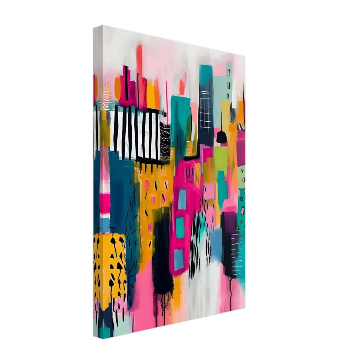 Da Vinci Abstract Wall Art - Canvas - 30x45 cm / 12x18″ - Slim