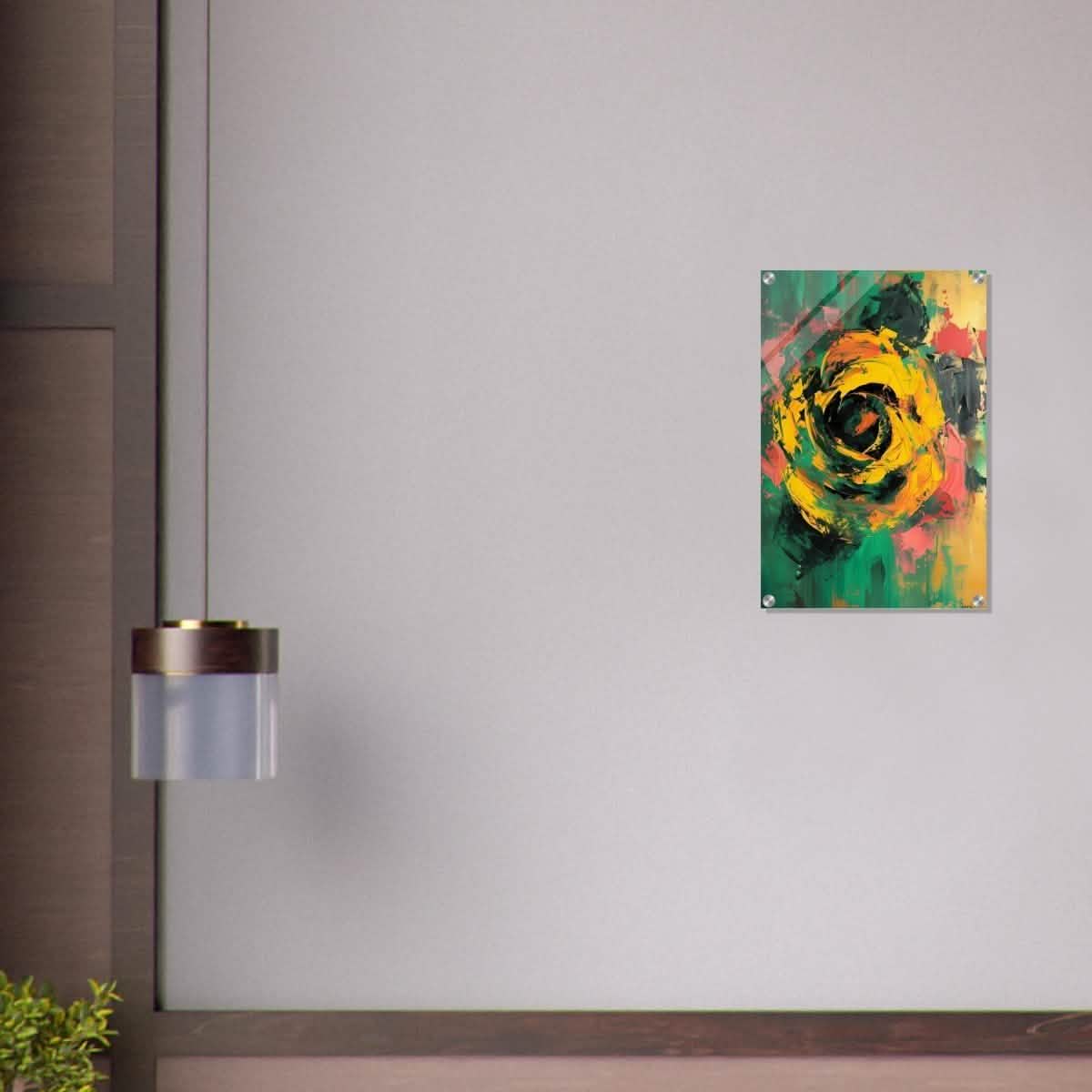 Da Vinci Abstract Wall Art - Acrylic Print - 40x60 cm / 16x24″ -