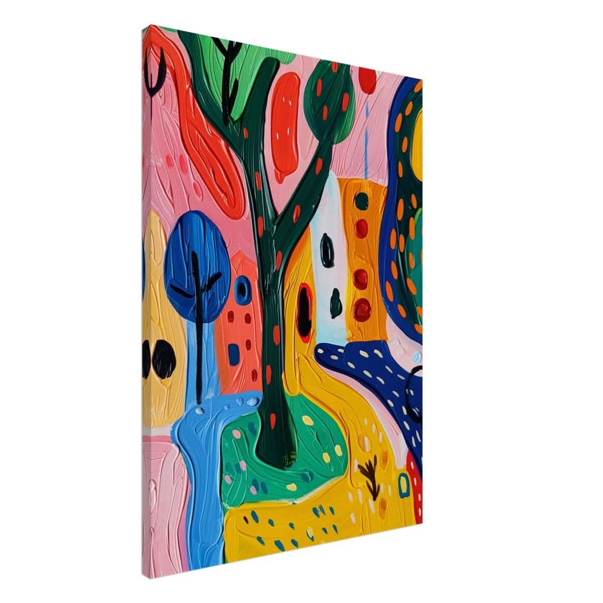 Da Vinci Abstract Wall art - Canvas - 70x100 cm / 28x40″ - Thick