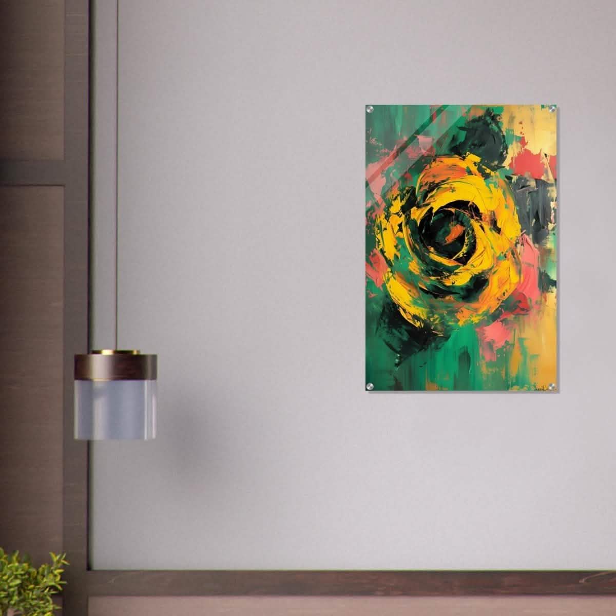 Da Vinci Abstract Wall Art - Acrylic Print - 60x90 cm / 24x36″ -