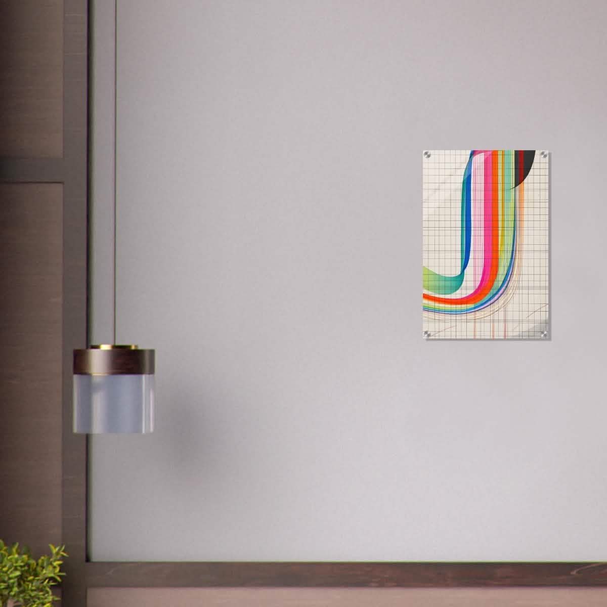 Da Vinci Abstract Wall Art - Acrylic Print - 40x60 cm / 16x24″ -