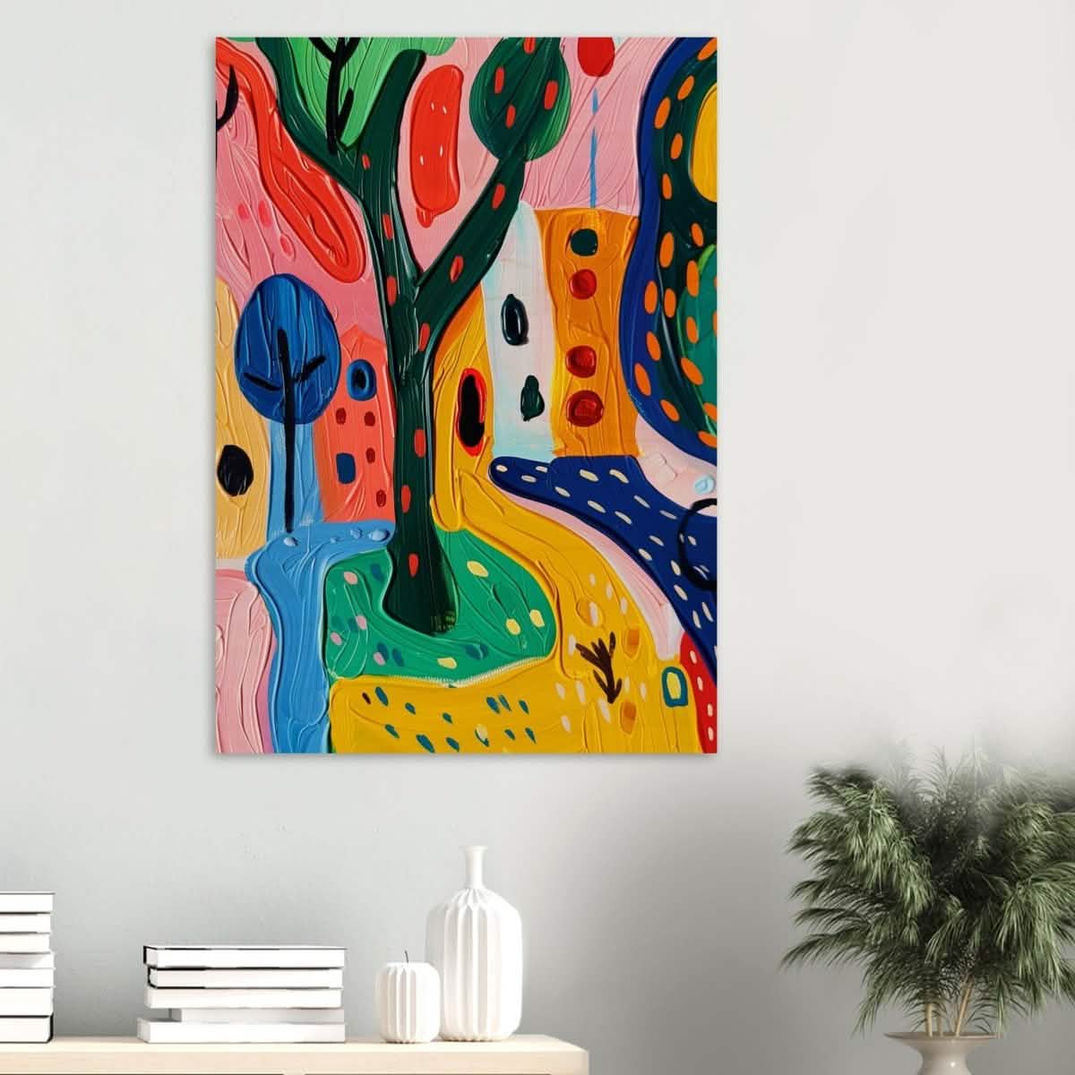 Da Vinci Abstract Wall art - Wood Prints - 70x100 cm / 28x40″ - 10 mm