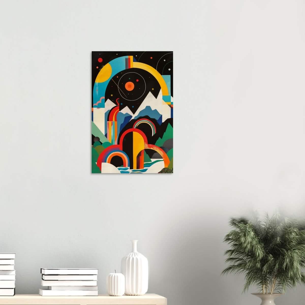 Da Vinci Abstract Wall Art - Wood Prints - 40x60 cm / 16x24″ - 10 mm