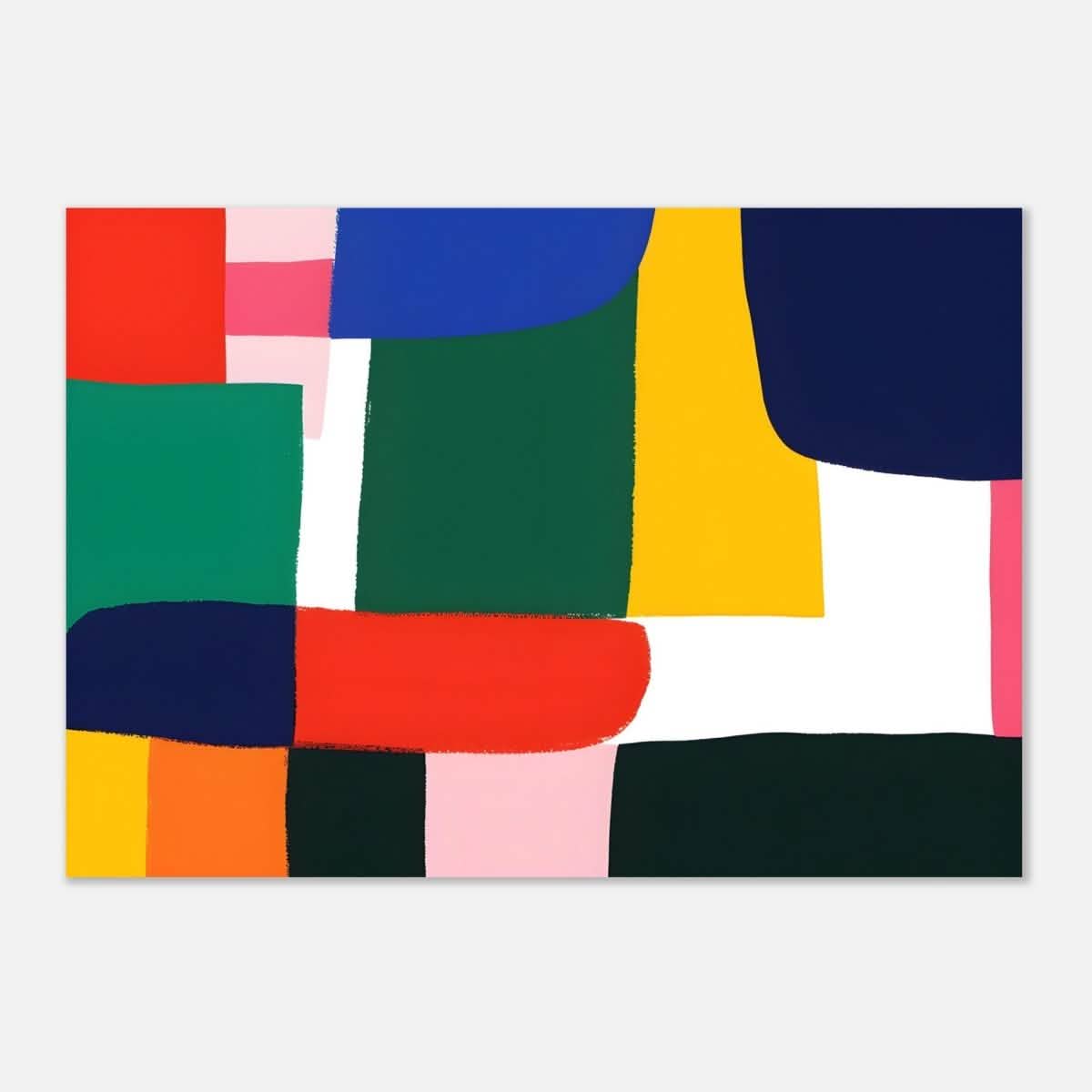 Da Vinci Abstract Wall Art - Aluminum Print - 70x100 cm / 28x40″ -