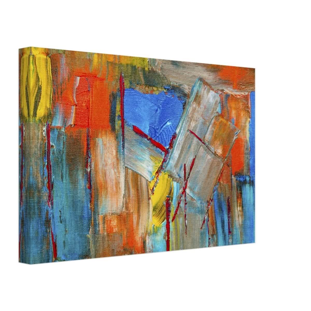 Da Vinci Abstract Wall art - Canvas - 30x45 cm / 12x18″ - Thick