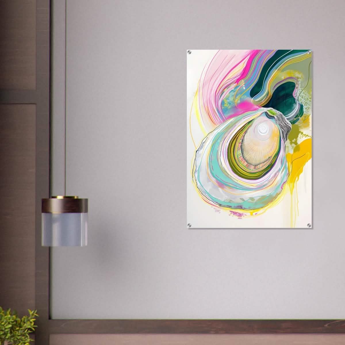 Da Vinci Abstract Wall Art - Acrylic Print - 70x100 cm / 28x40″ -