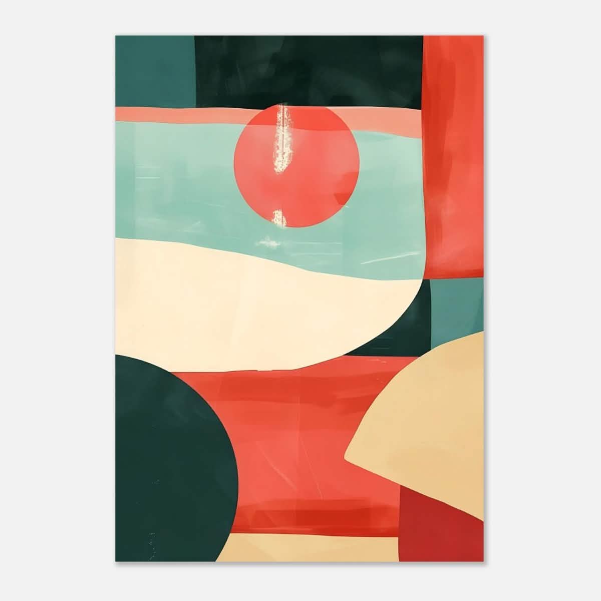 Da Vinci Abstract Wall art - Aluminum Print - 70x100 cm / 28x40″ -